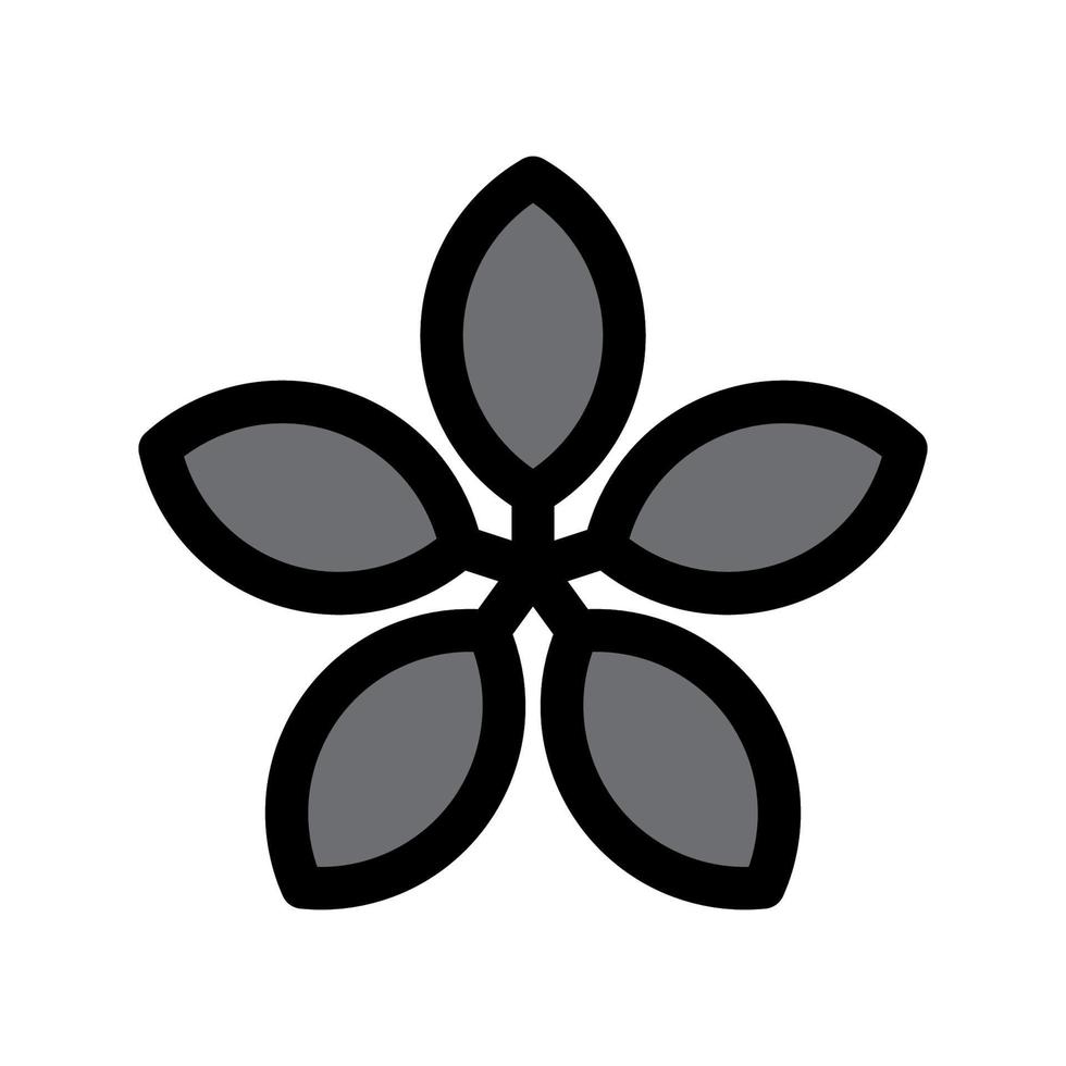 Leaf icon template vector