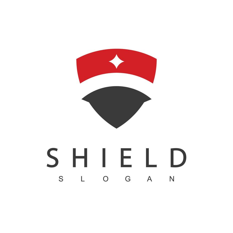Shield Logo, Protect And Strong Symbol For Secure Company Icon vector
