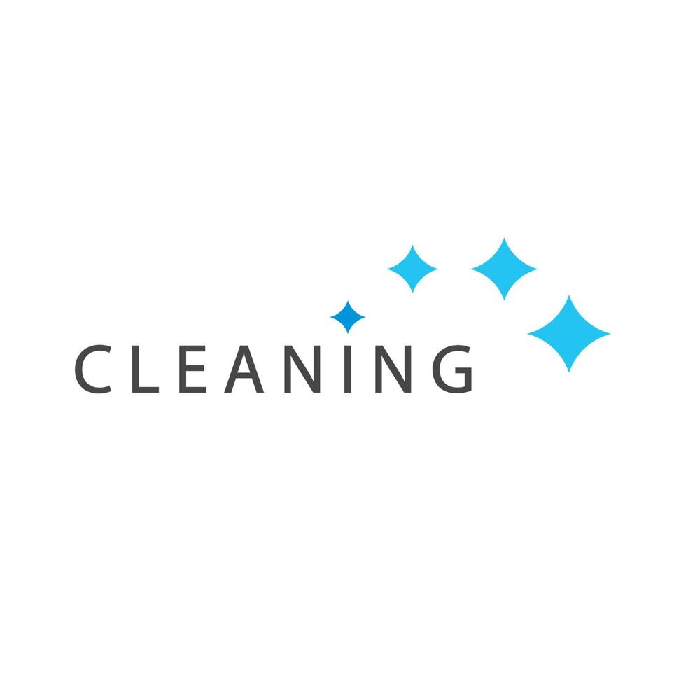 Cleaning Logo Design Template, Suitable For Cleaning Service,laundry and car wash company vector