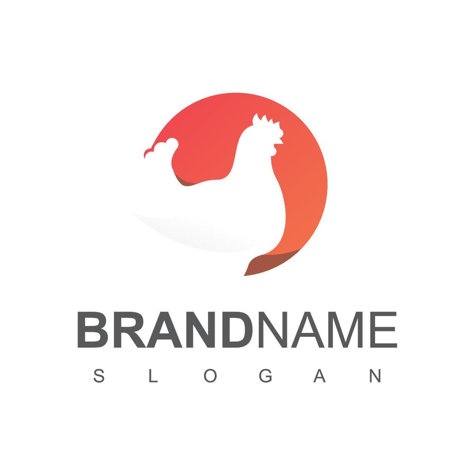Poultry Logo, Animal Farm Company Icon vector