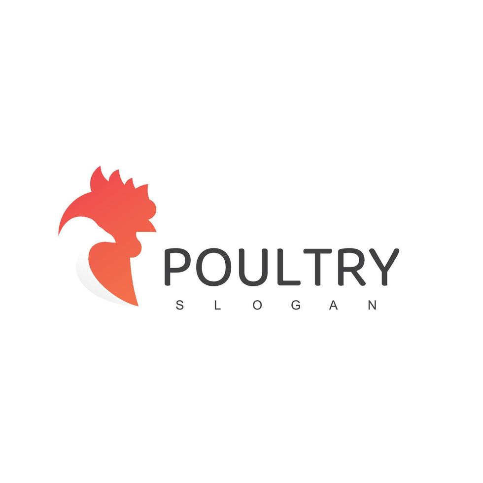 Poultry Logo, Animal Farm Company Icon vector