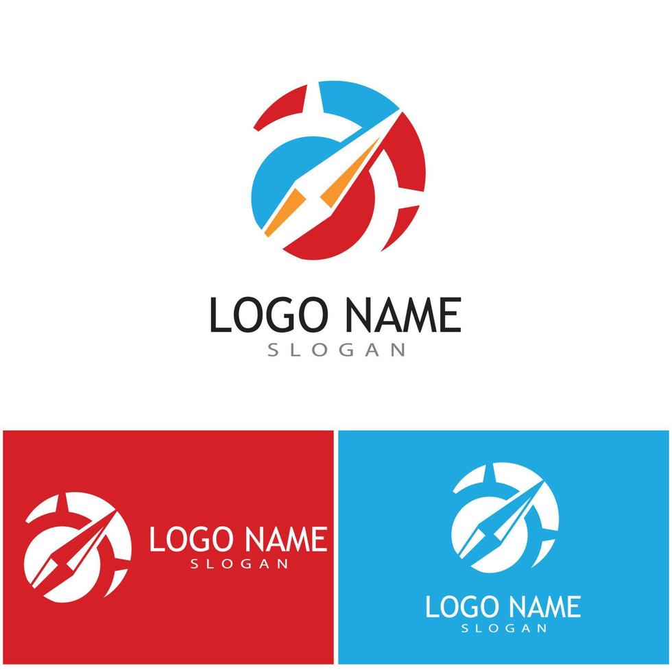 Compass icon Vector Illustration design Logo template