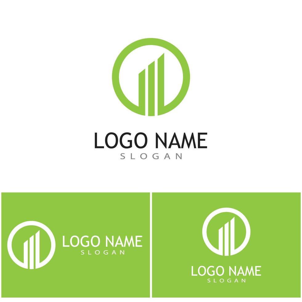 Business Finance professional logo template vector