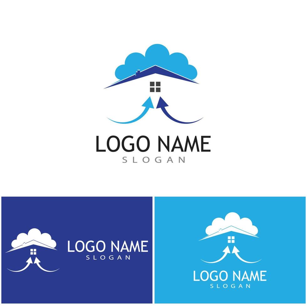 Cloud template vector icon illustration design