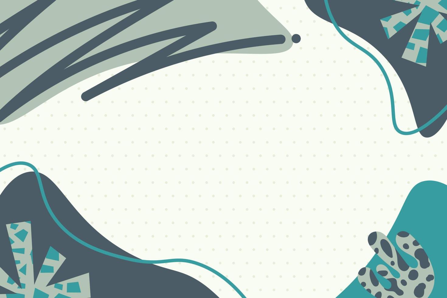 colorful Memphis modern abstract shapes Tosca with polka dots backgrounds vector