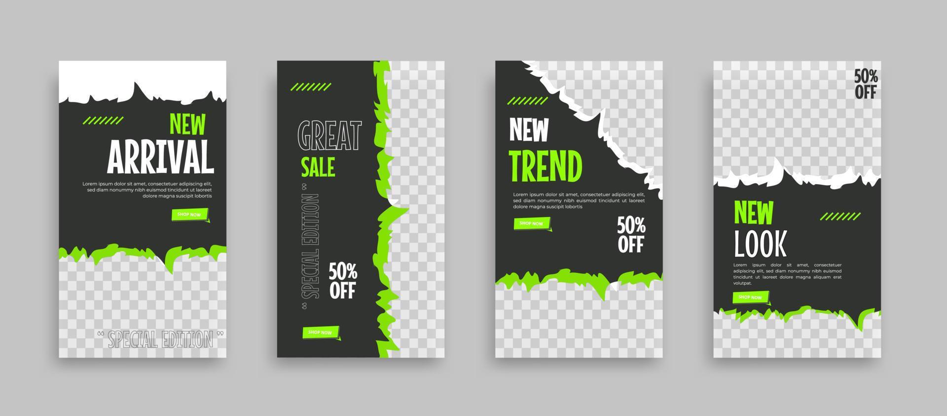 Business sosial media post template design vector