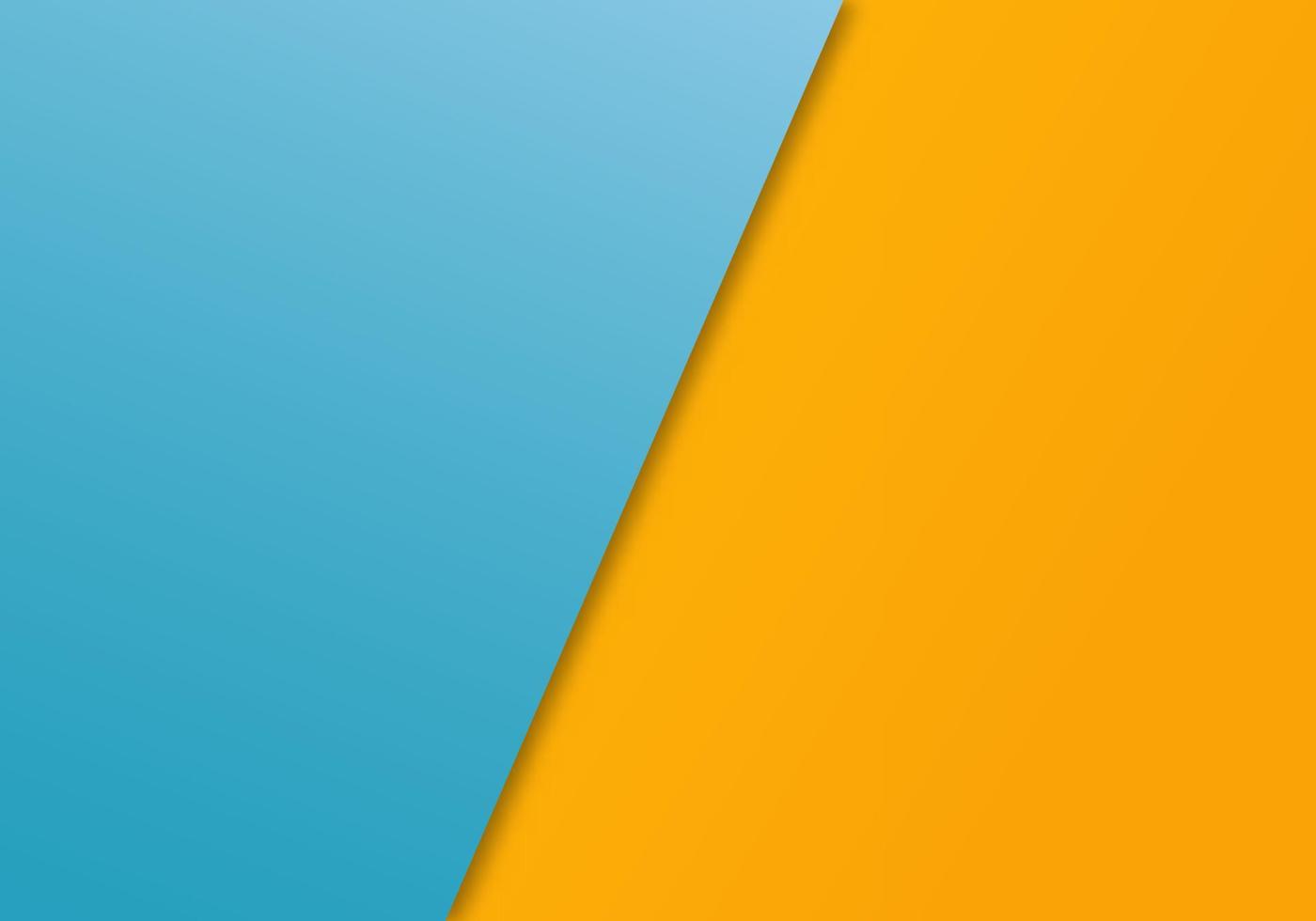 Blue and Yellow Pastel Paper Color for Background Vector