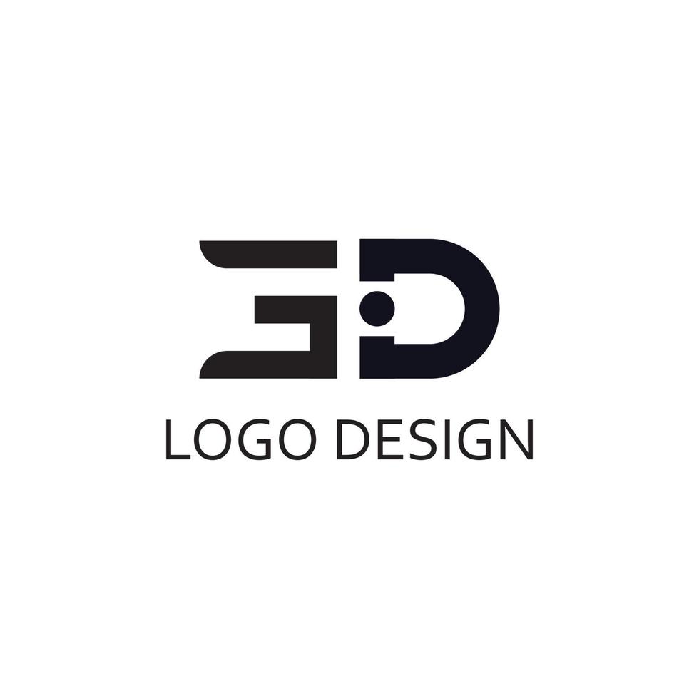 letra creativa ap geométrica para el diseño de la empresa de logotipos.eps vector