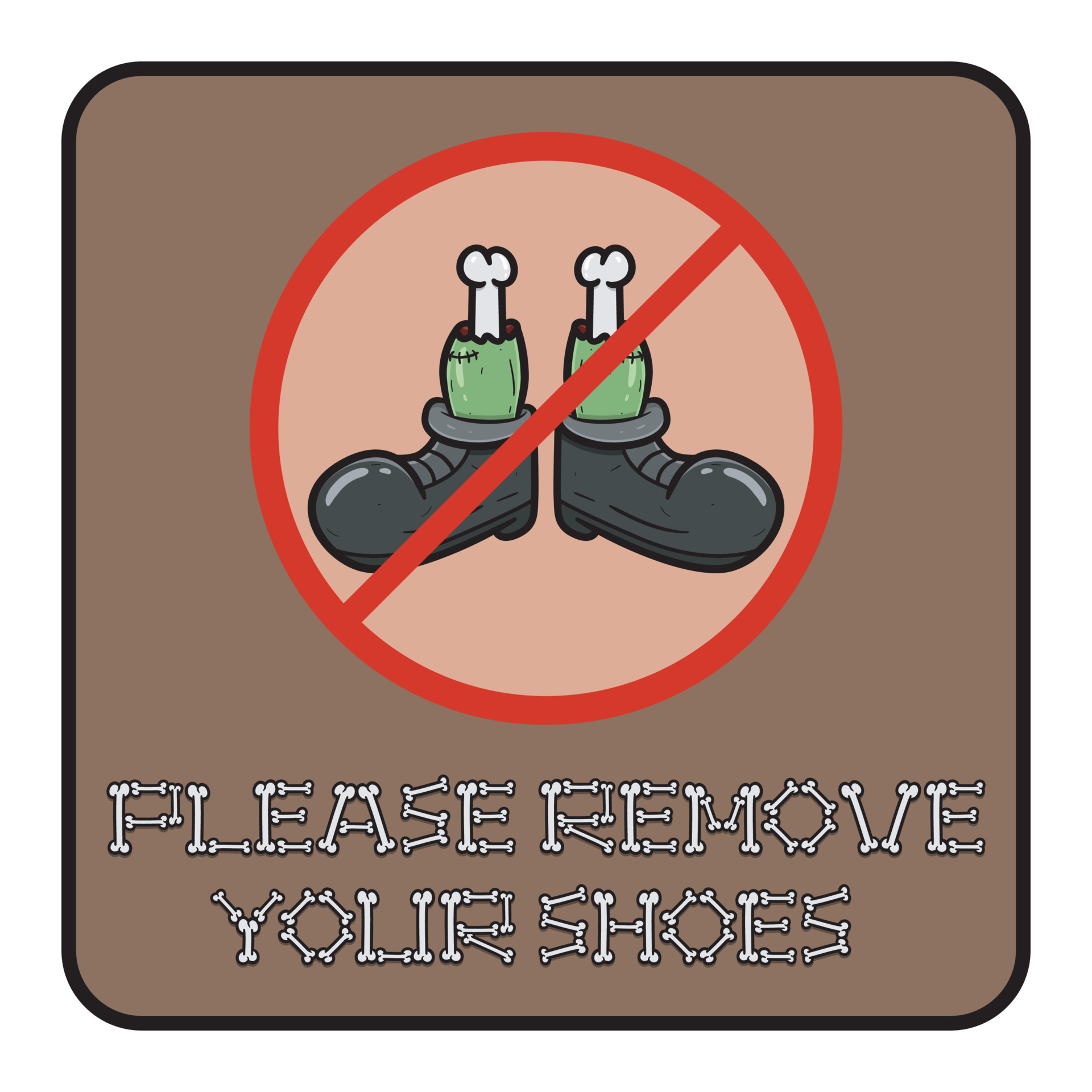 PLEASE REMOVE YOUR SHOES OUTSIDE Poster | sdfsad | Keep Calm-o-Matic