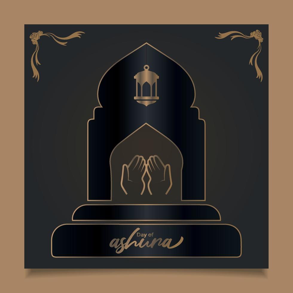 The Day of Ashura Design Vector