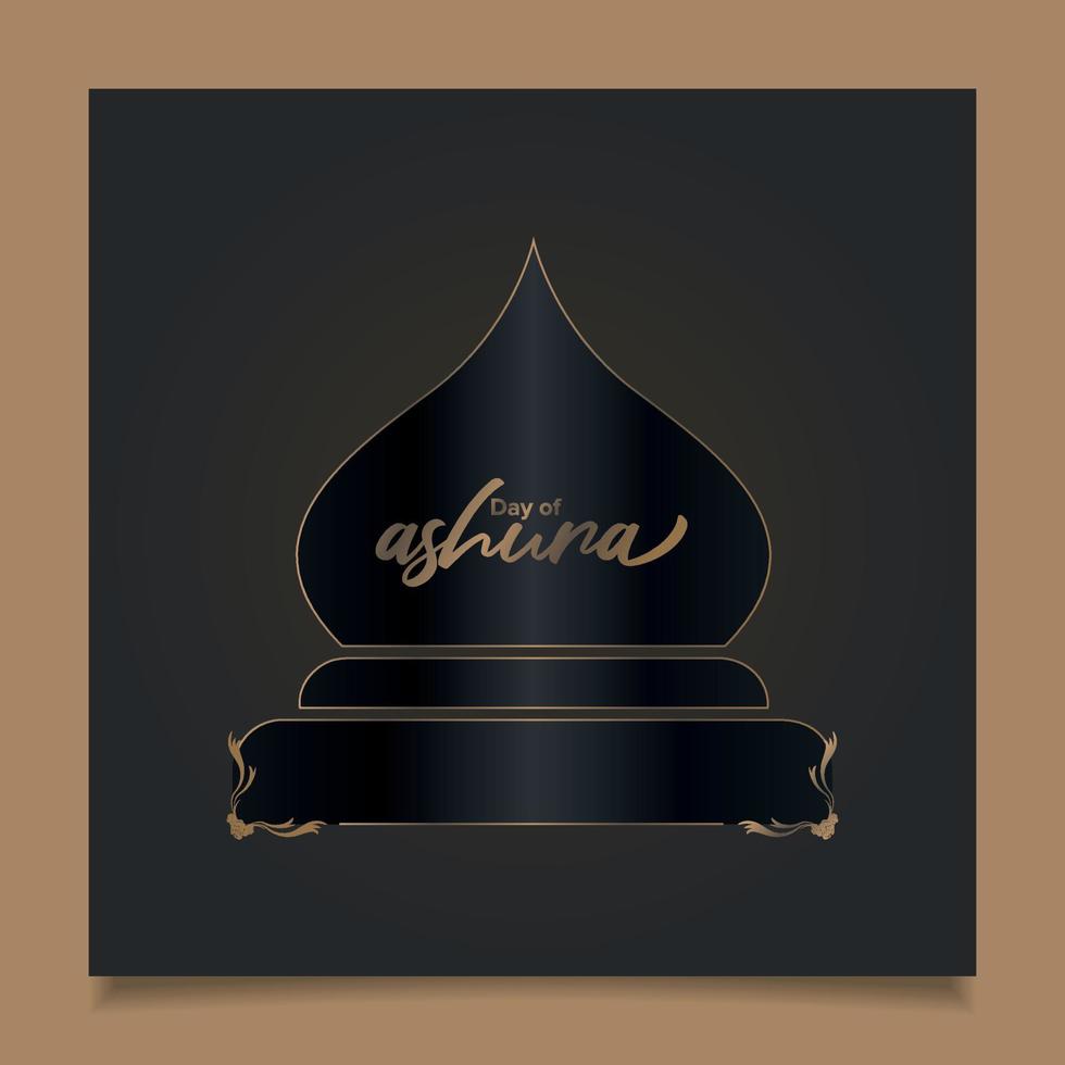 The Day of Ashura Design Vector