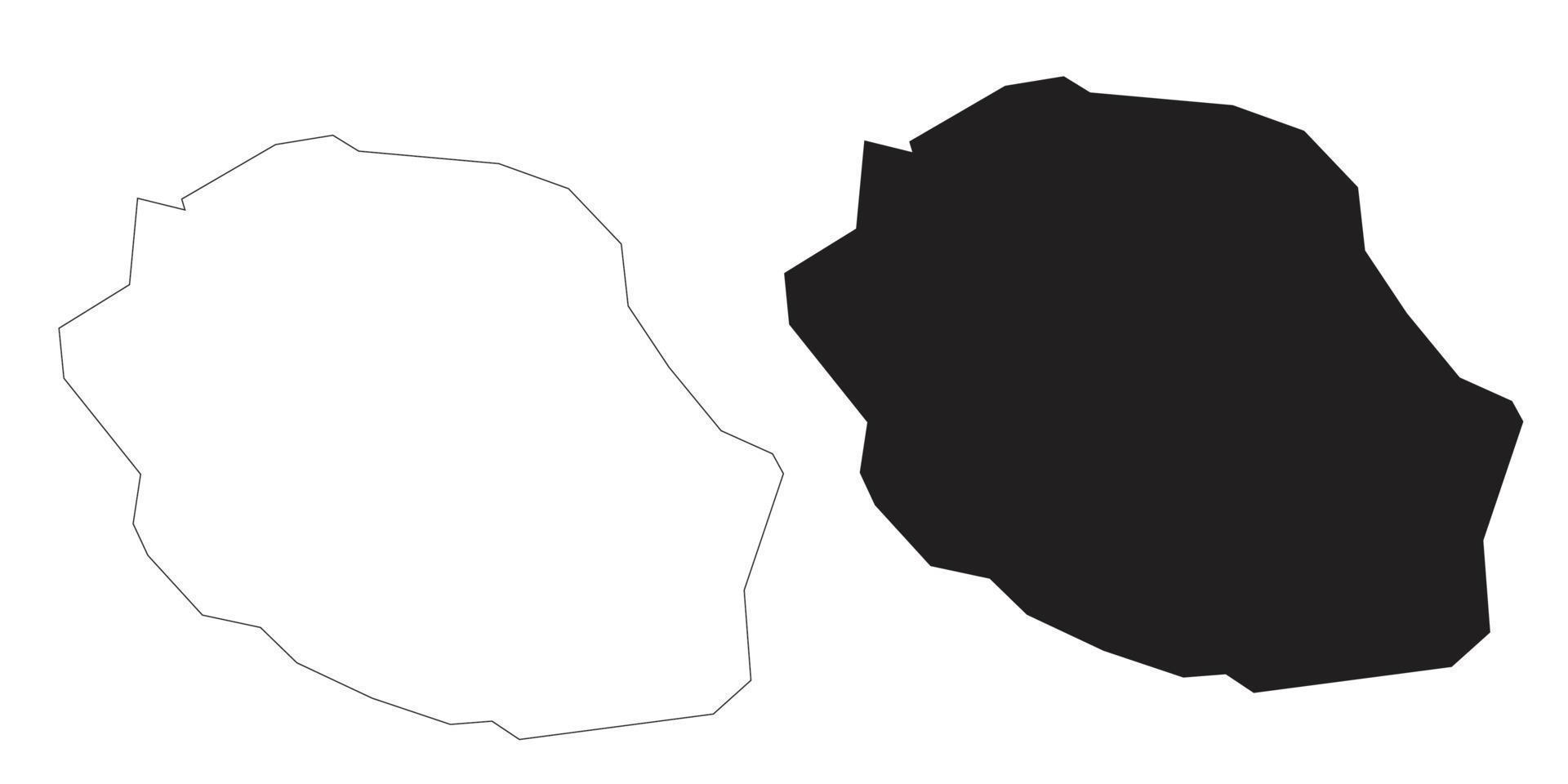 mapa de reunión aislado en un fondo blanco. vector