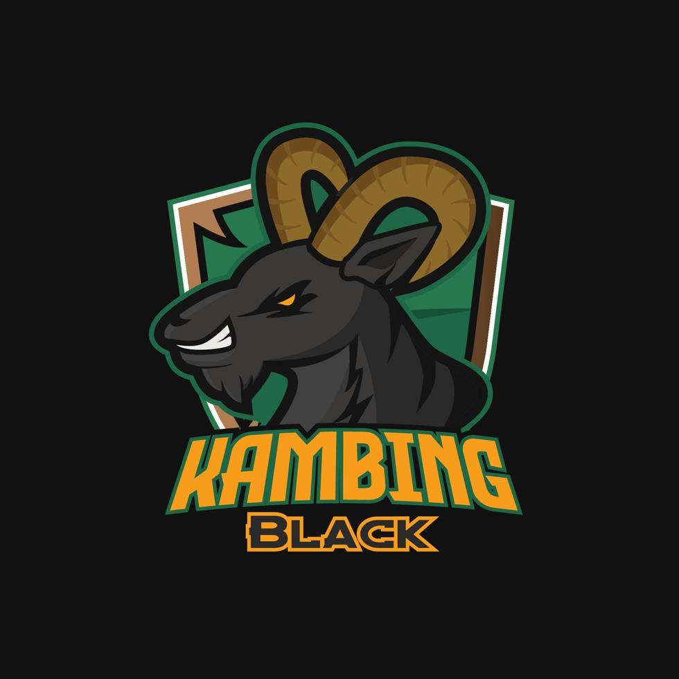 Goat Esport logo vector