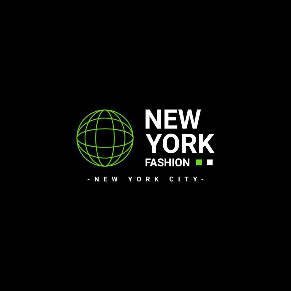 diseño de escritura de la ciudad de nueva york, adecuado para serigrafía de camisetas, ropa, chaquetas y otros vector