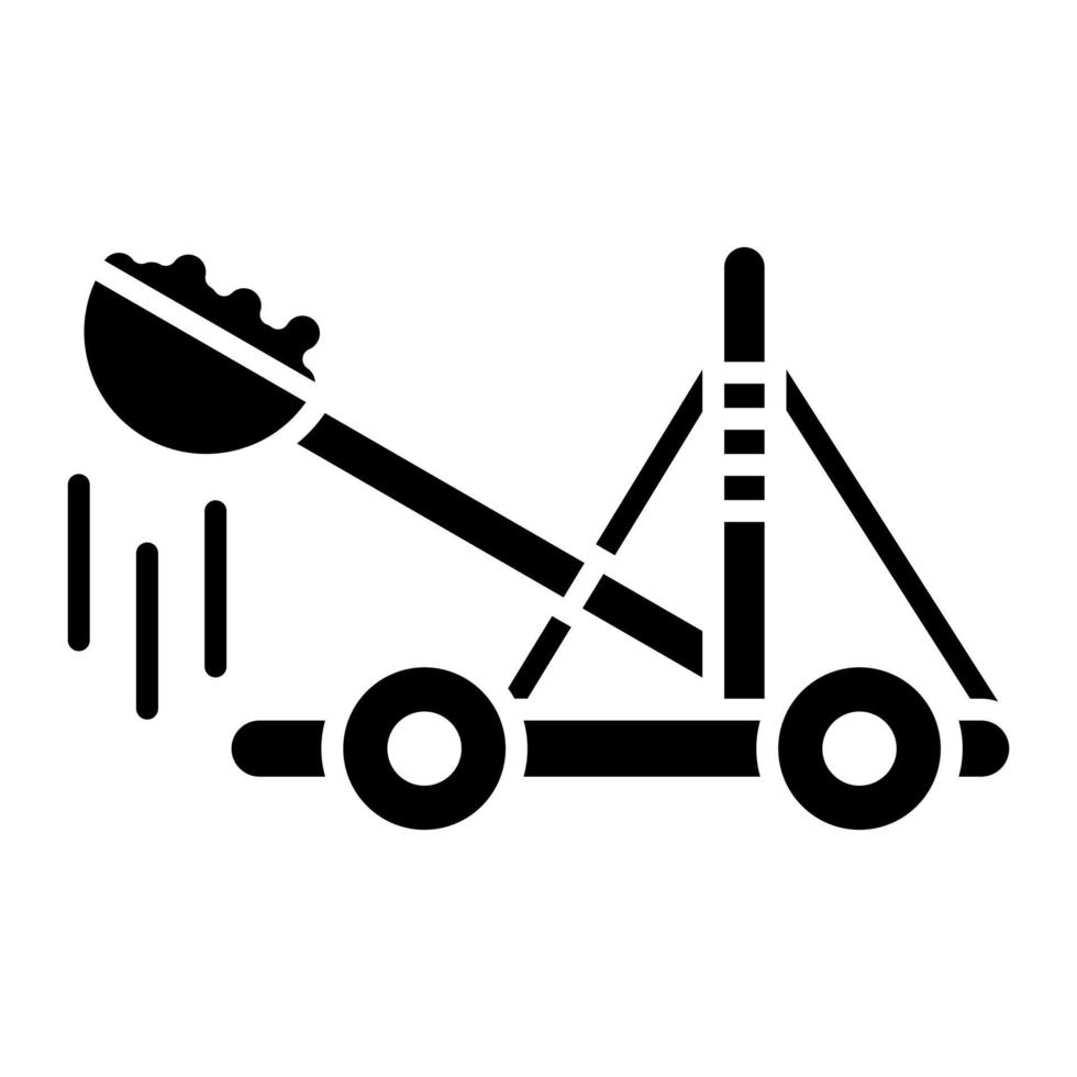 Catapult Glyph Icon vector