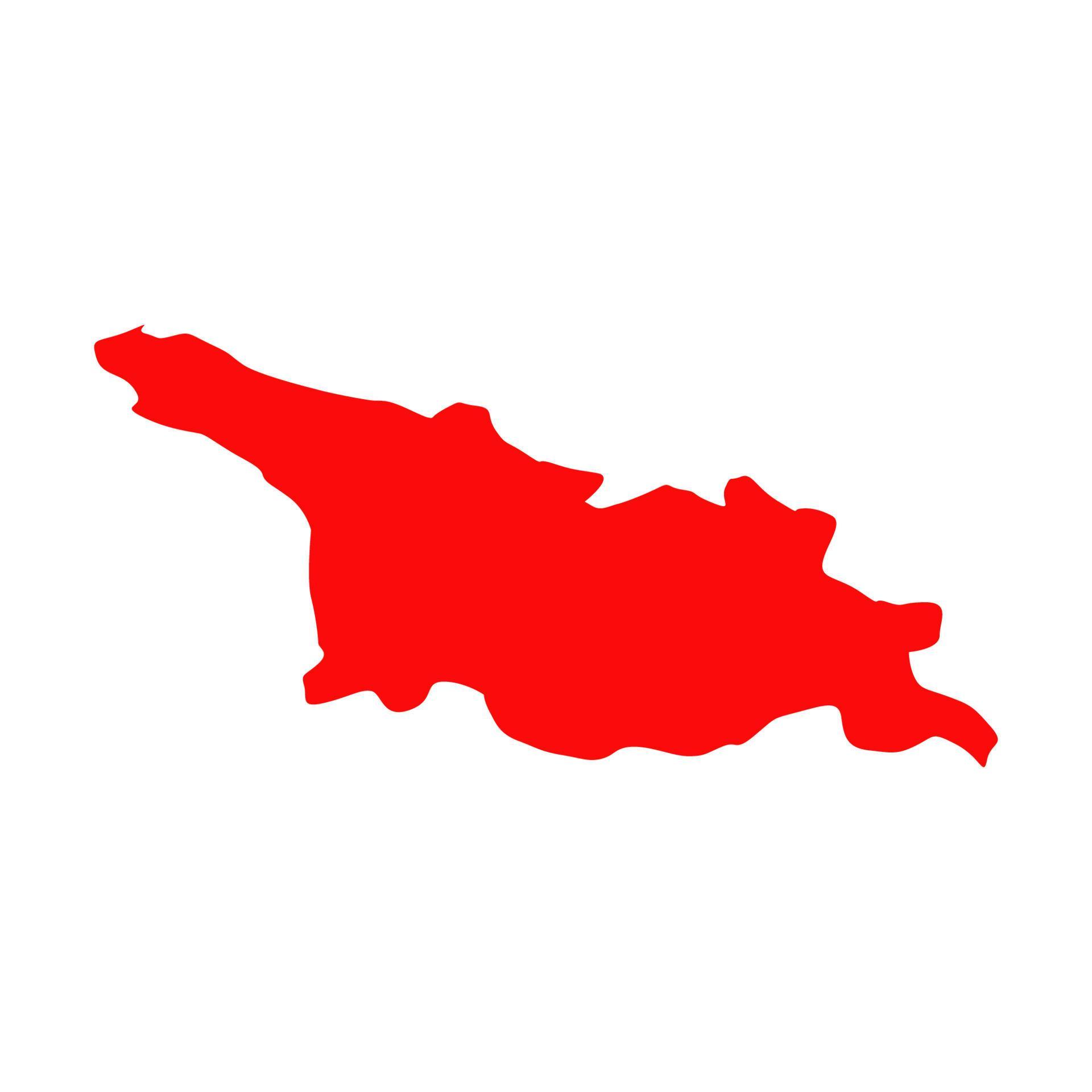 Georgia map illustrated 8698411 Vector Art at Vecteezy
