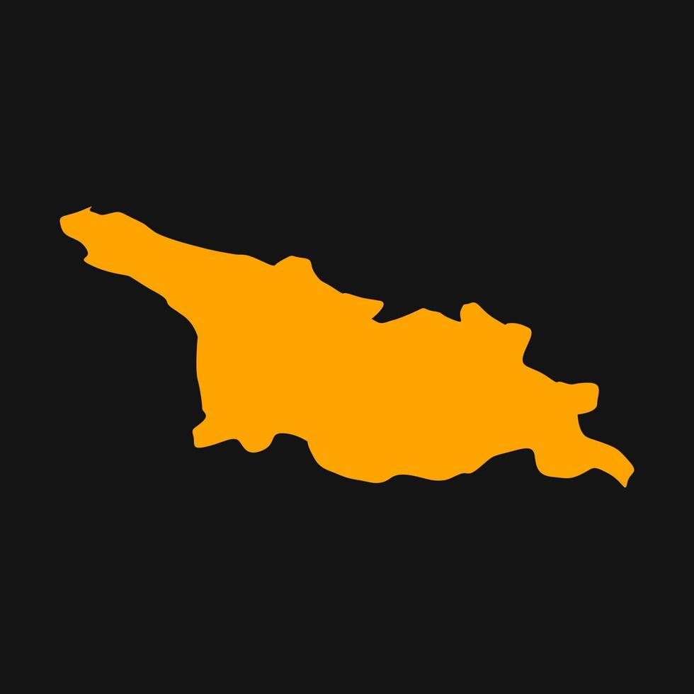 Georgia map illustrated 8698414 Vector Art at Vecteezy