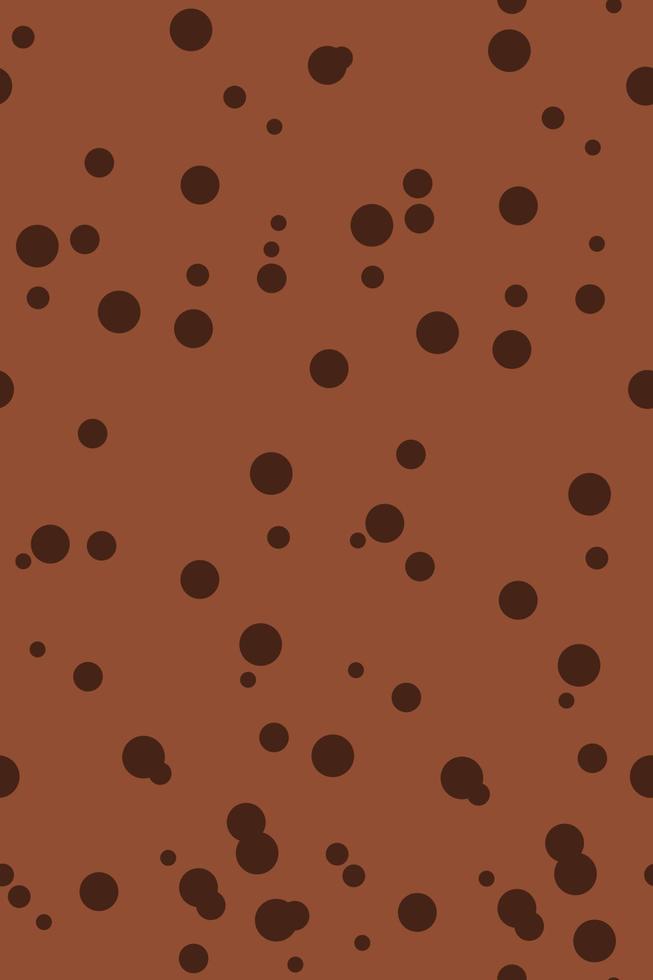 Chocolate pattern. Bright food card. Chocolate pattern background. Vector illustration