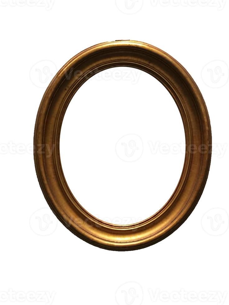 Wooden Photo Frame vintage frame decorations Isolated Background Clipping path