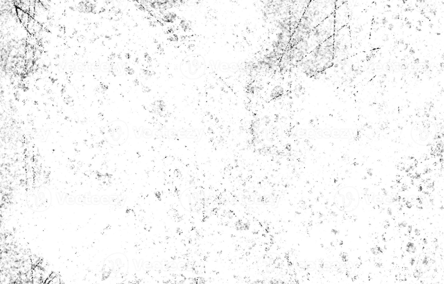 Grunge Black And White Urban. Dark Messy Dust Overlay Distress Background. Easy To Create Abstract Dotted, Scratched, Vintage Effect With Noise And Grain photo