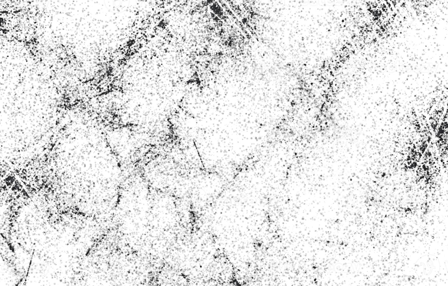 Grunge Black And White Urban. Dark Messy Dust Overlay Distress Background. Easy To Create Abstract Dotted, Scratched, Vintage Effect With Noise And Grain photo