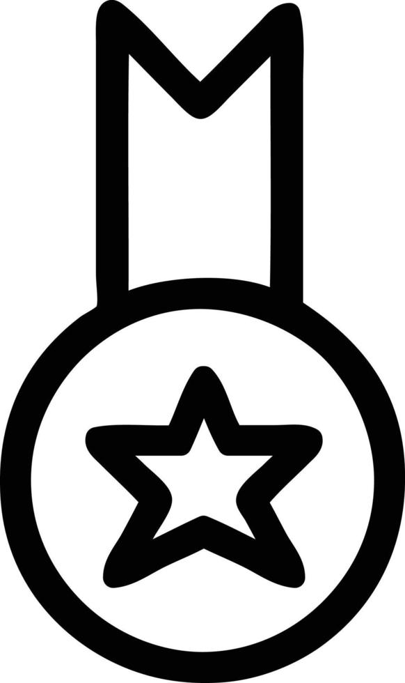 medal award icon vector