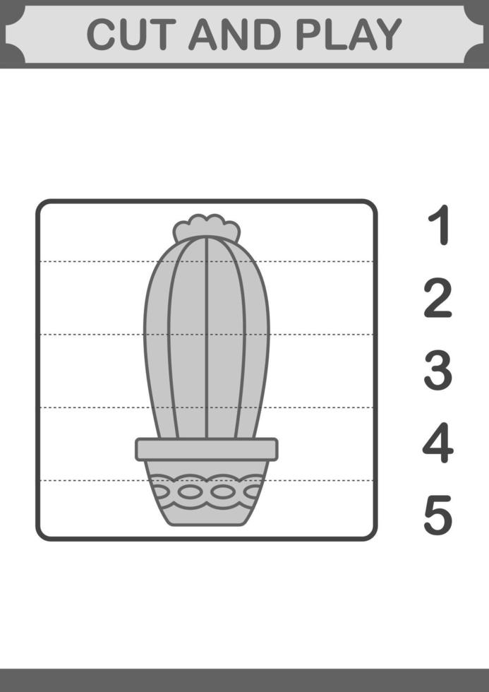 Cut and play with Cactus vector