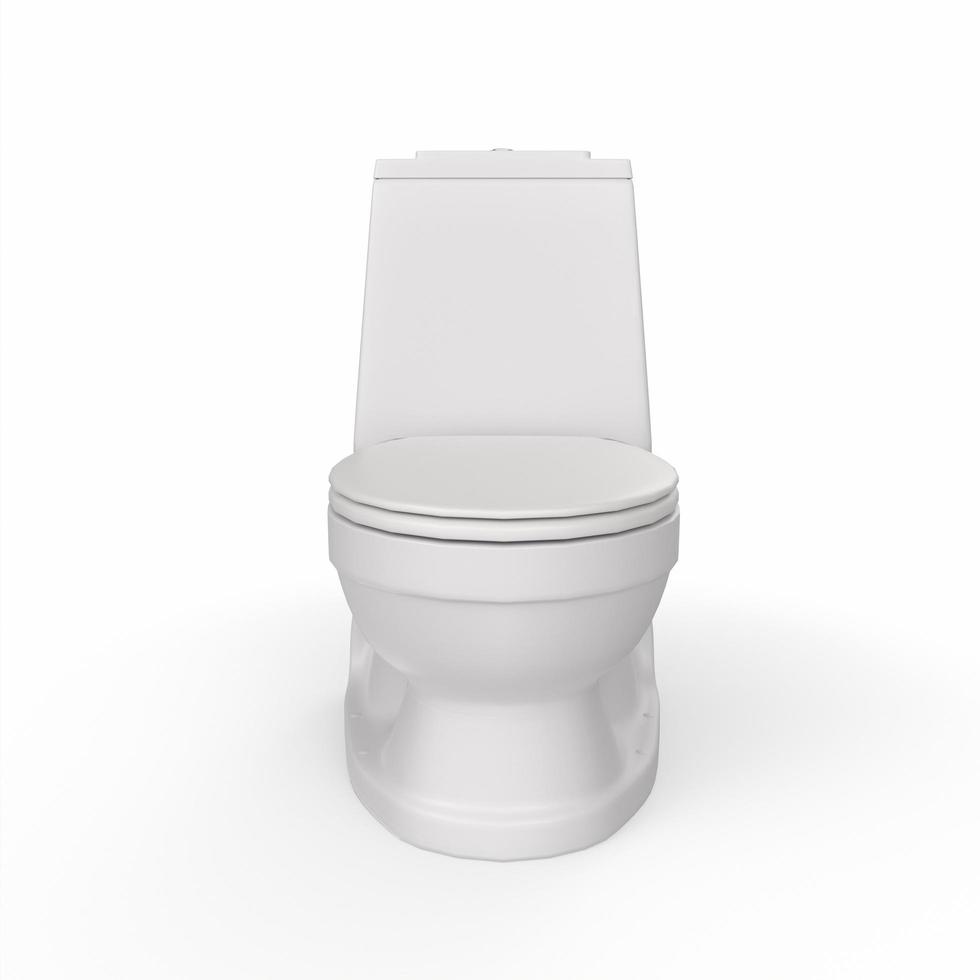 Toilet object 3d modelling photo