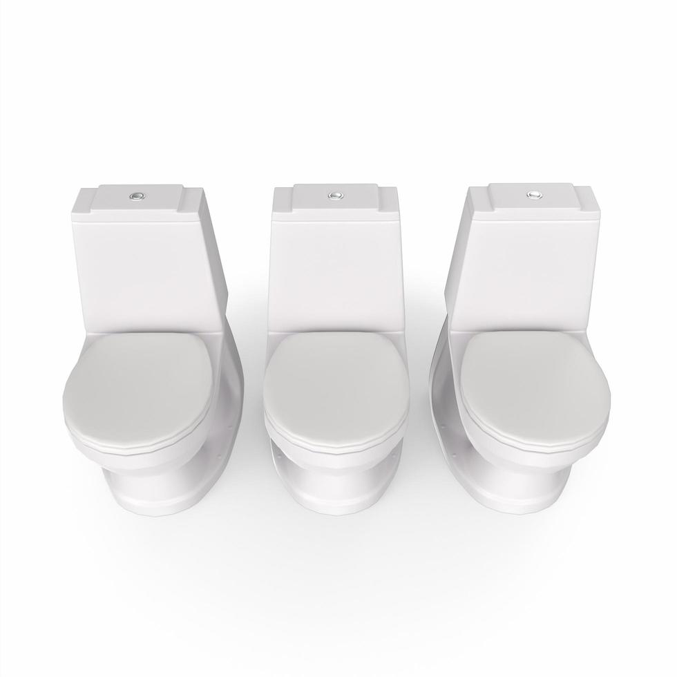 Toilet object 3d modelling photo
