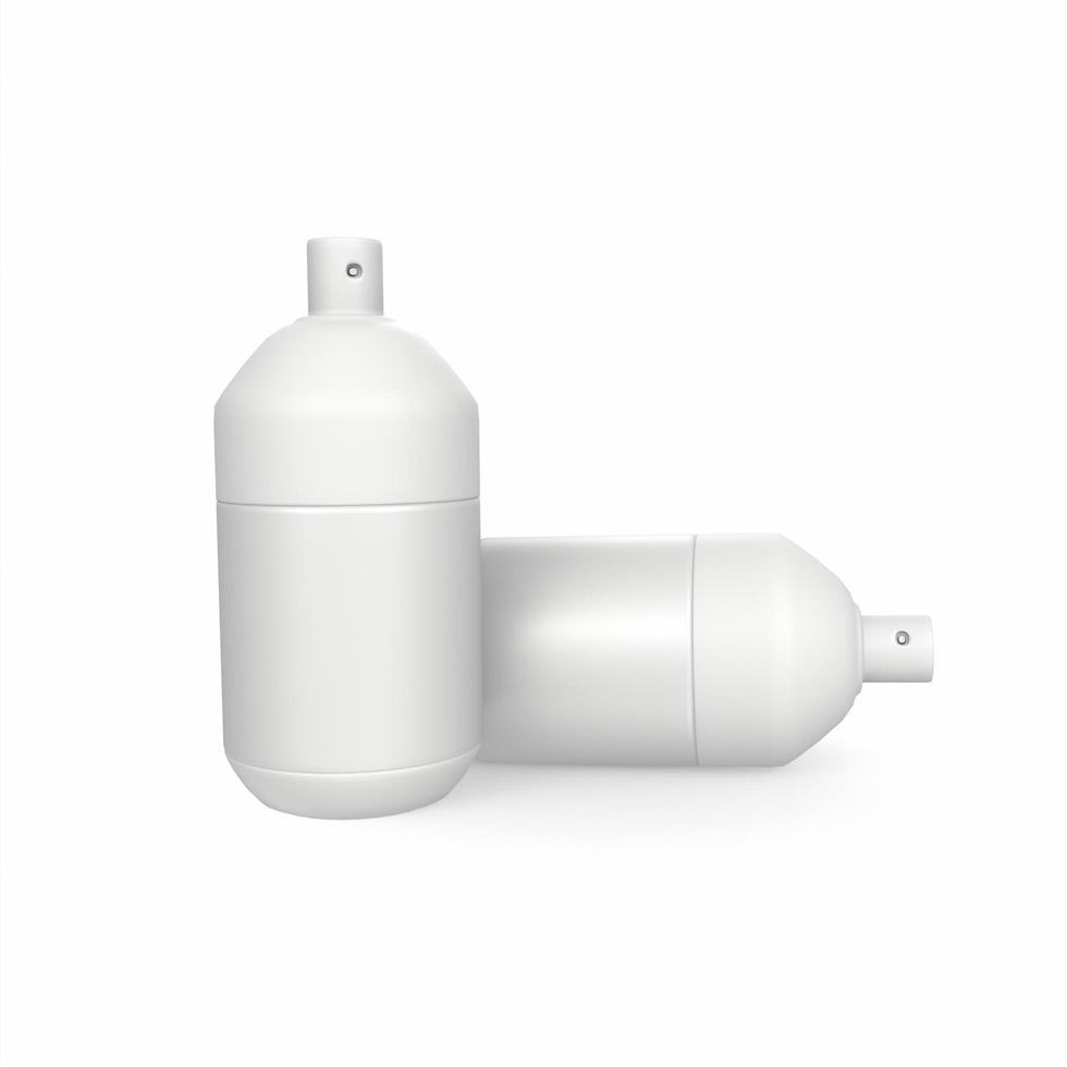 white spray bottle 3d modelling photo