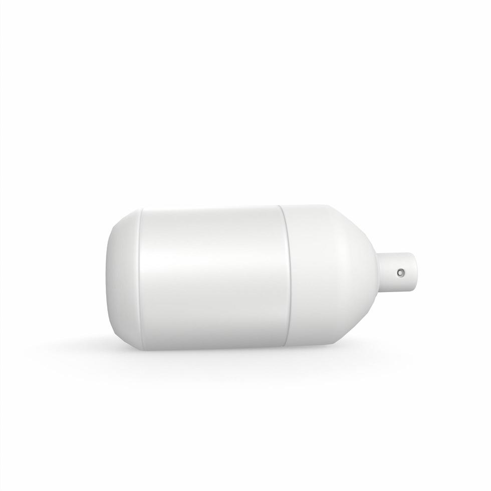 white spray bottle 3d modelling photo