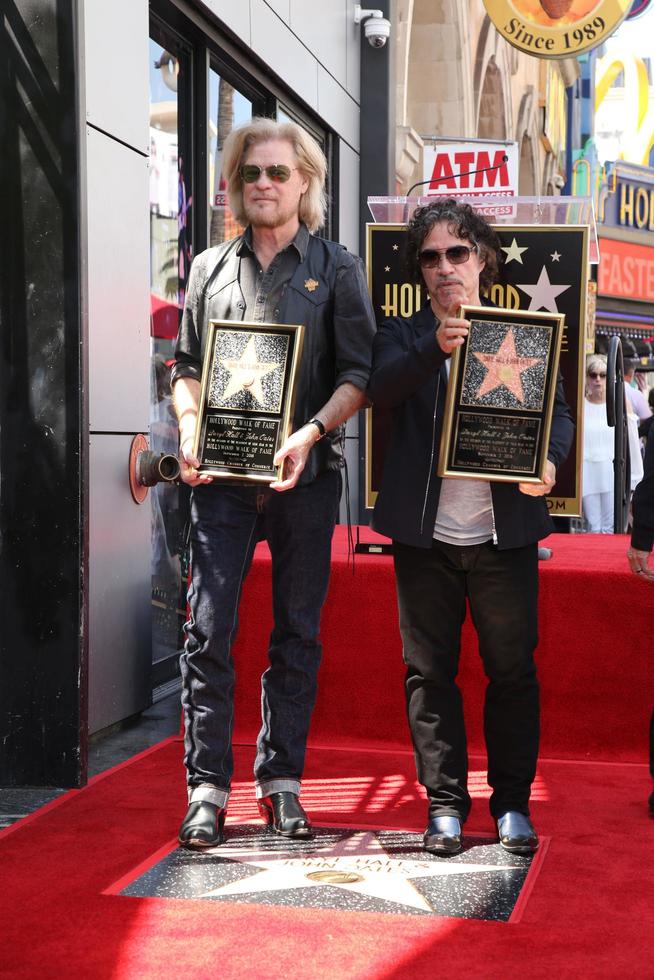 LOS ANGELES, SEP 2 -  Daryl Hall, John Oates at the Hall and Oates Hollywood Walk of Fame Star Ceremony on Hollywood Boulevard on September 2, 2016 in Los Angeles, CA photo