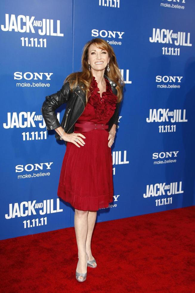 LOS ANGELES, NOV 6 -  Jane Seymour at the Jack and Jill Premiere at the Village Theater on November 6, 2011 in Westwood, CA photo
