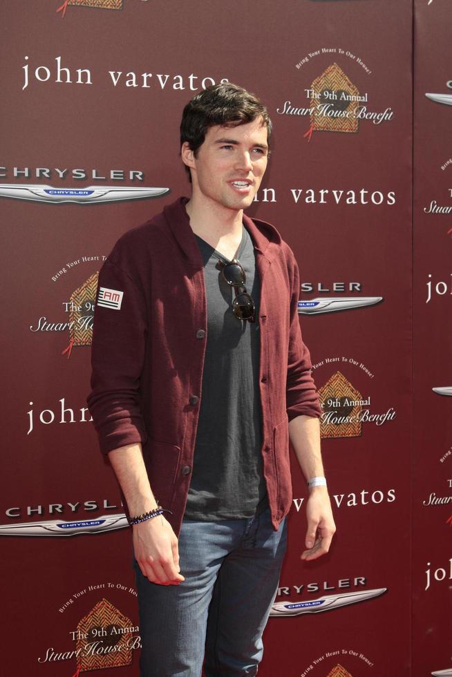 LOS ANGELES, MAR 11 -  Ian Harding arrives at the 9th Annual John Varvatos Stuart House Benefit at the John Varvatos Store on March 11, 2012 in West Hollywood, CA photo