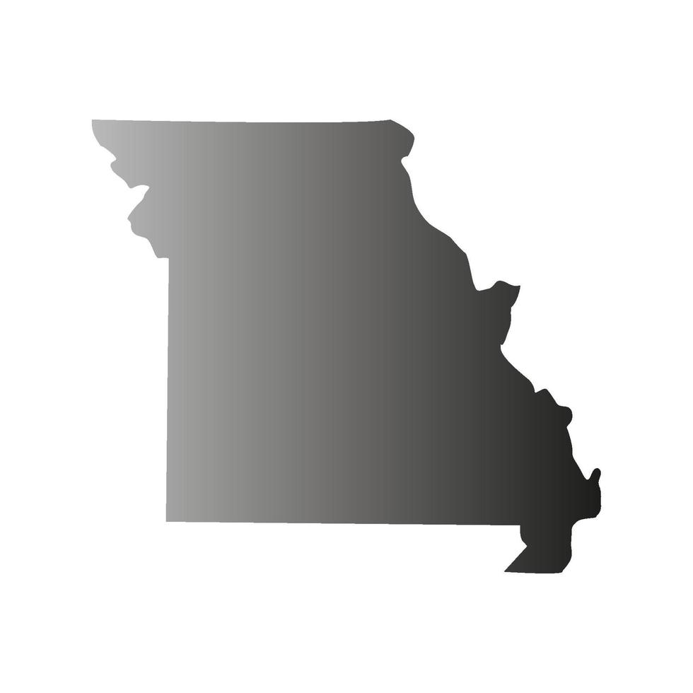 Minnesota map illustrated vector