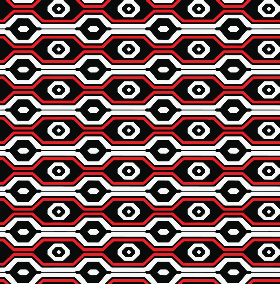seamless vector geometric pattern modern