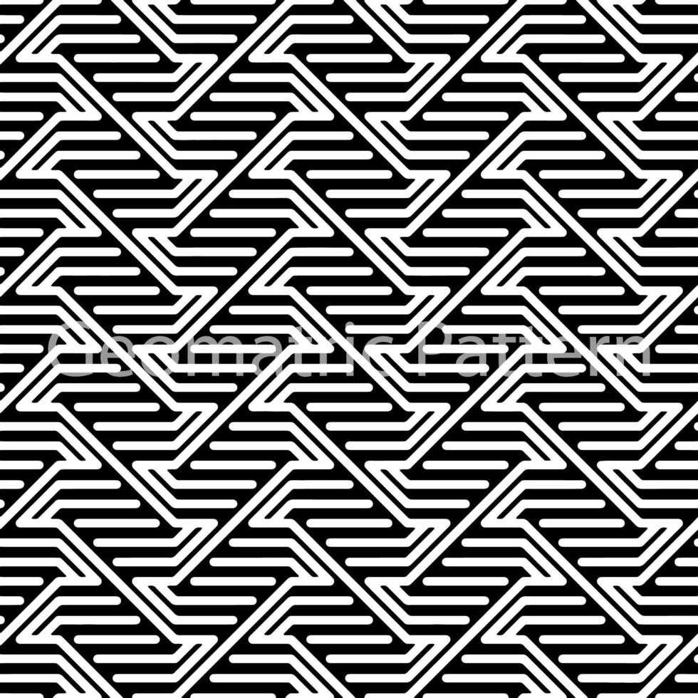 Vector seamless pattern Modern stylish abstract texture Repeating geometric