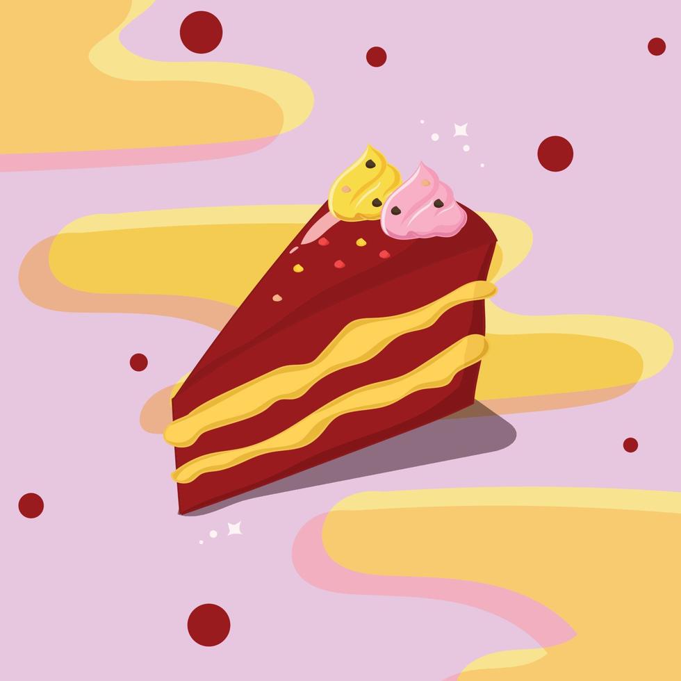 cute bakery cartoon background vector
