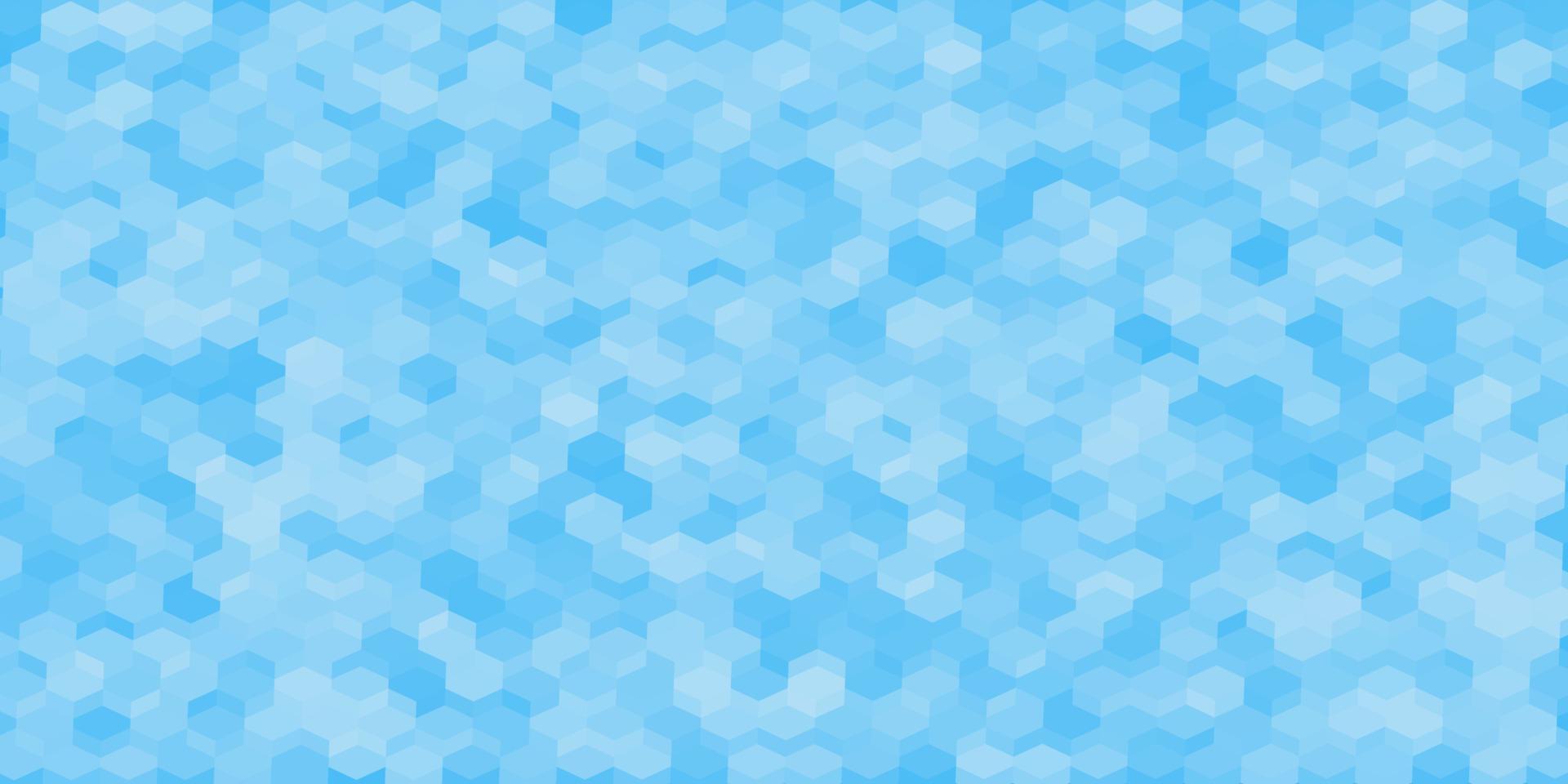 fondo de mosaico de polígono azul, diseño de fondo abstracto vector