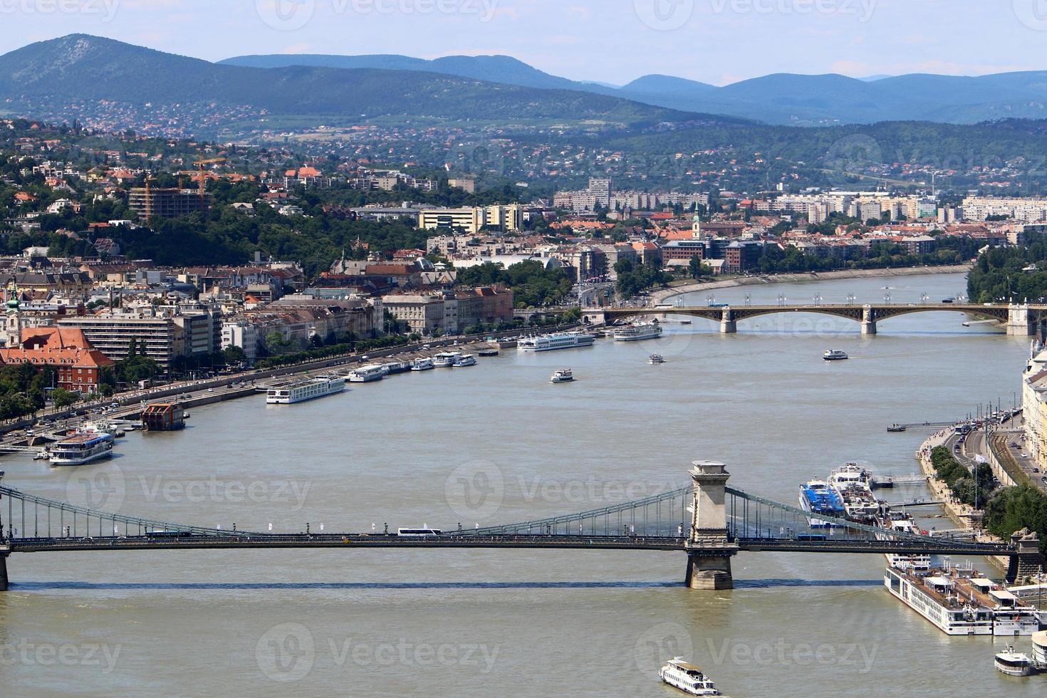 Budapest is the capital and largest city of Hungary. photo