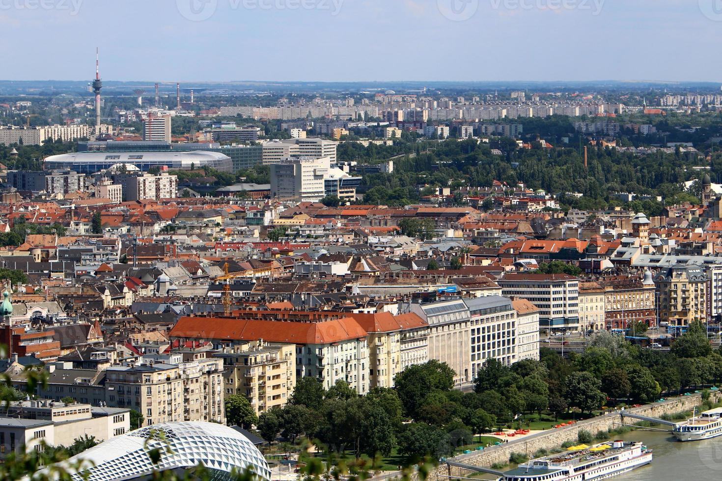 budapest es la capital y ciudad más grande de hungría. foto