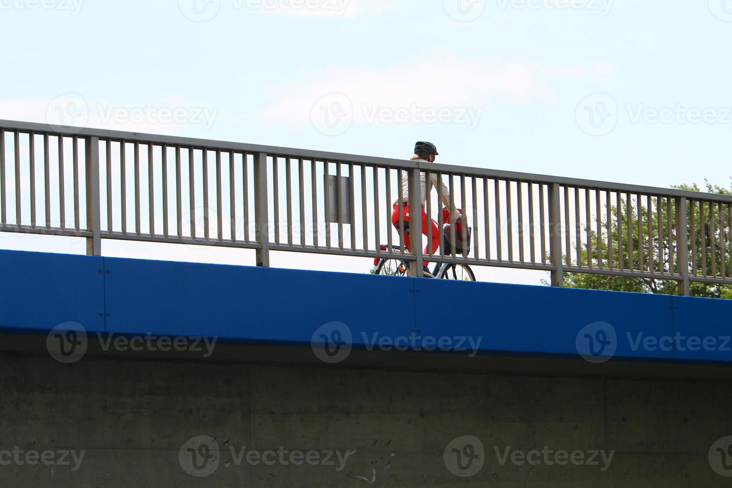 Bridge - architectural structures for crossing a water barrier. photo