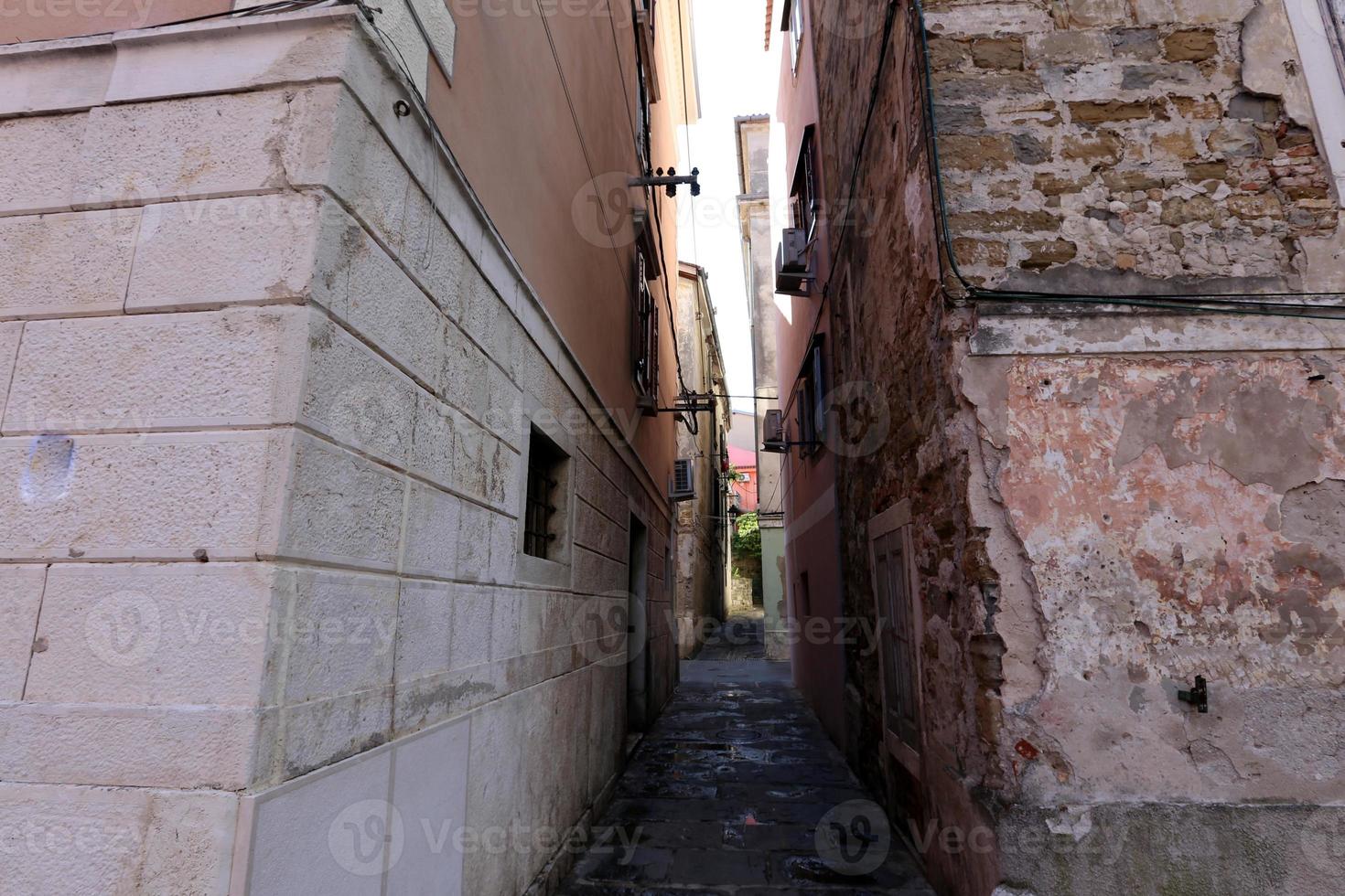 Piran is a resort town on the Adriatic coast in Slovenia. photo