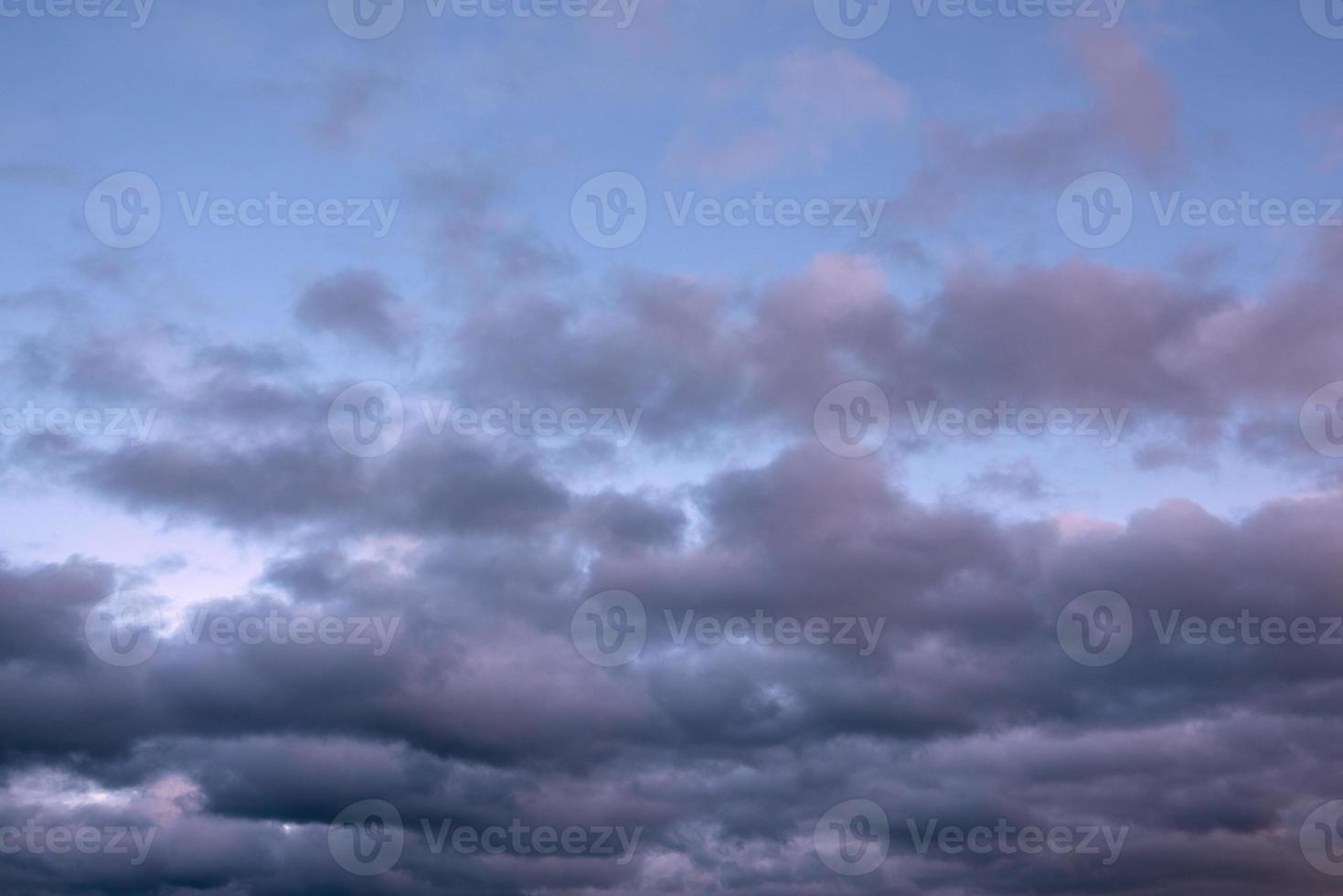 Sky with clouds photo