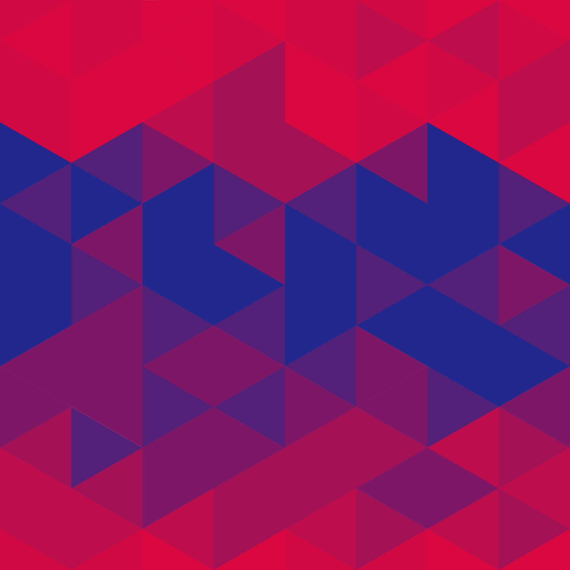 Seamless vector geometric pattern with a gradient made of triangles and