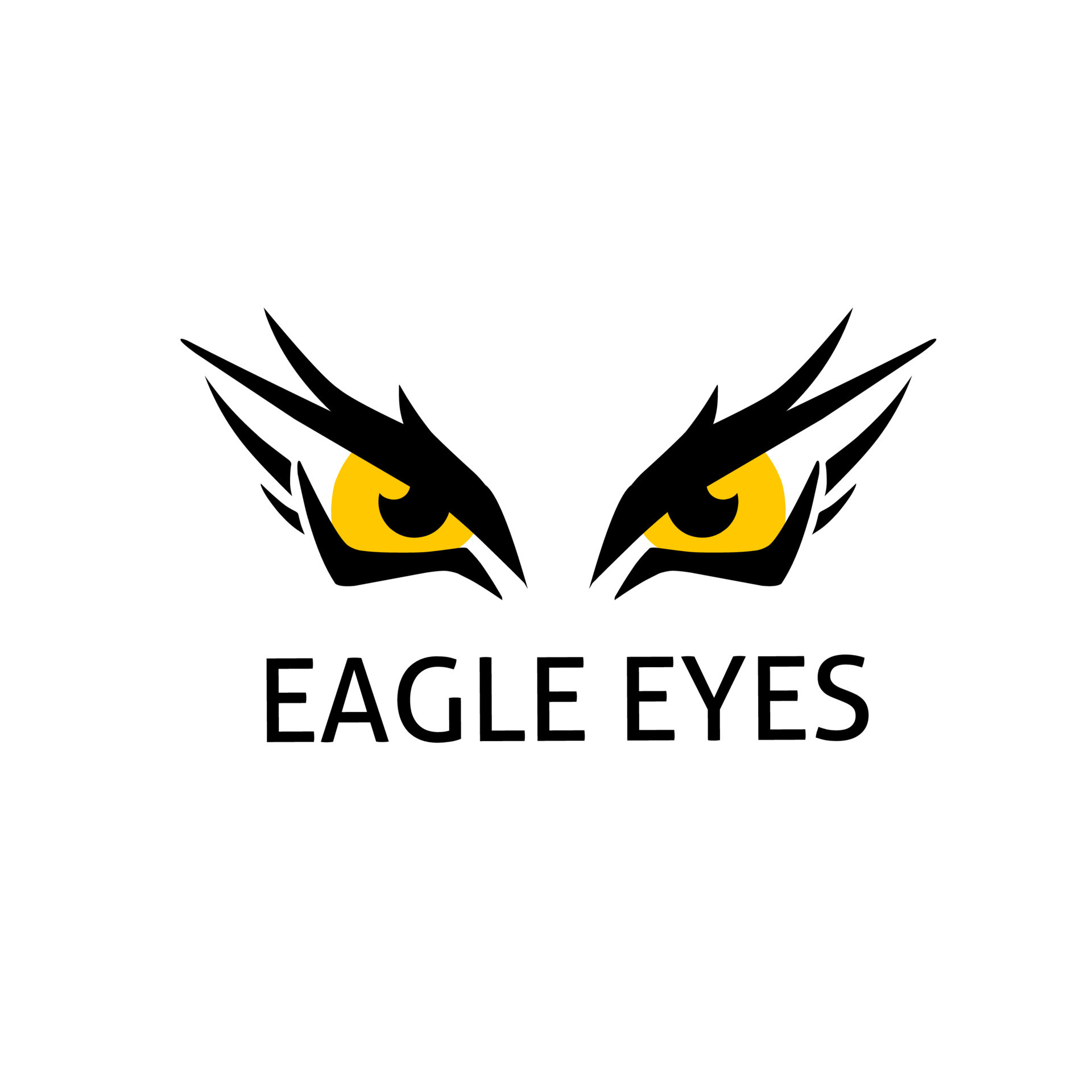 Illustration vector graphics of eagle eyes perfect for logo design ...