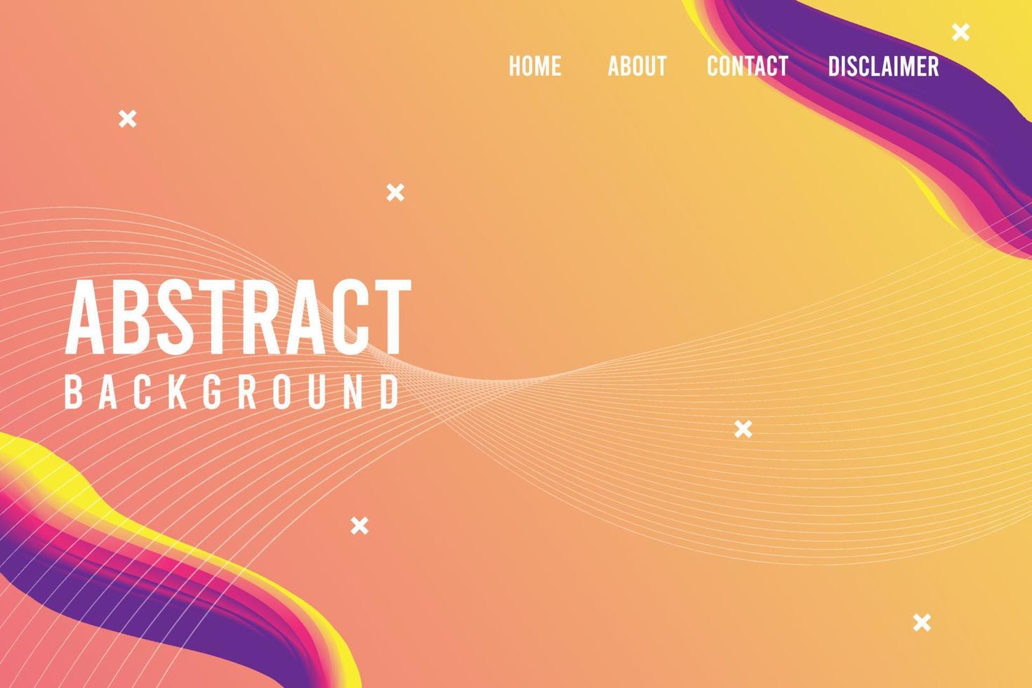 Abstract fluid background design template, suitable to be used as a background for your business promotions and presentations. vector