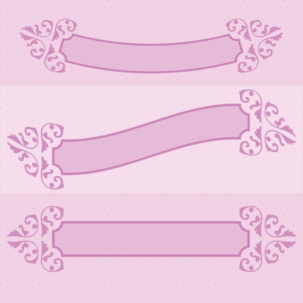 etiqueta suave rosa bebé niña celebración felicidades nacido pastel decoración conjunto colección diseño lindo vector