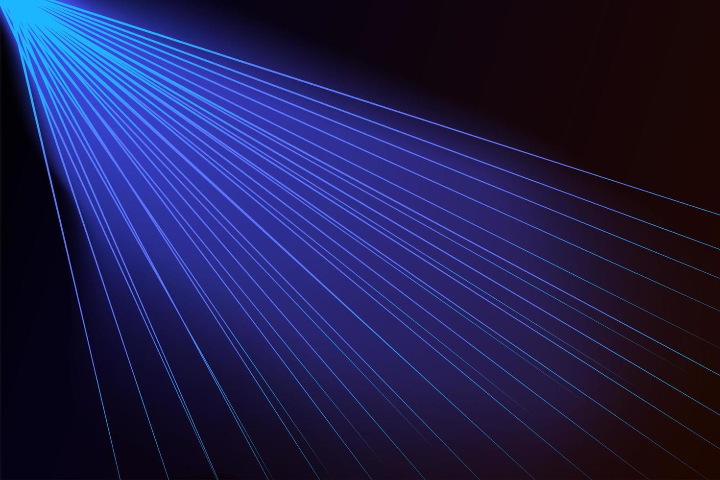 intersección de haces de seguridad láser brillantes sobre un fondo oscuro.diseño de arte brillo rayo de luz.campo láser. vector