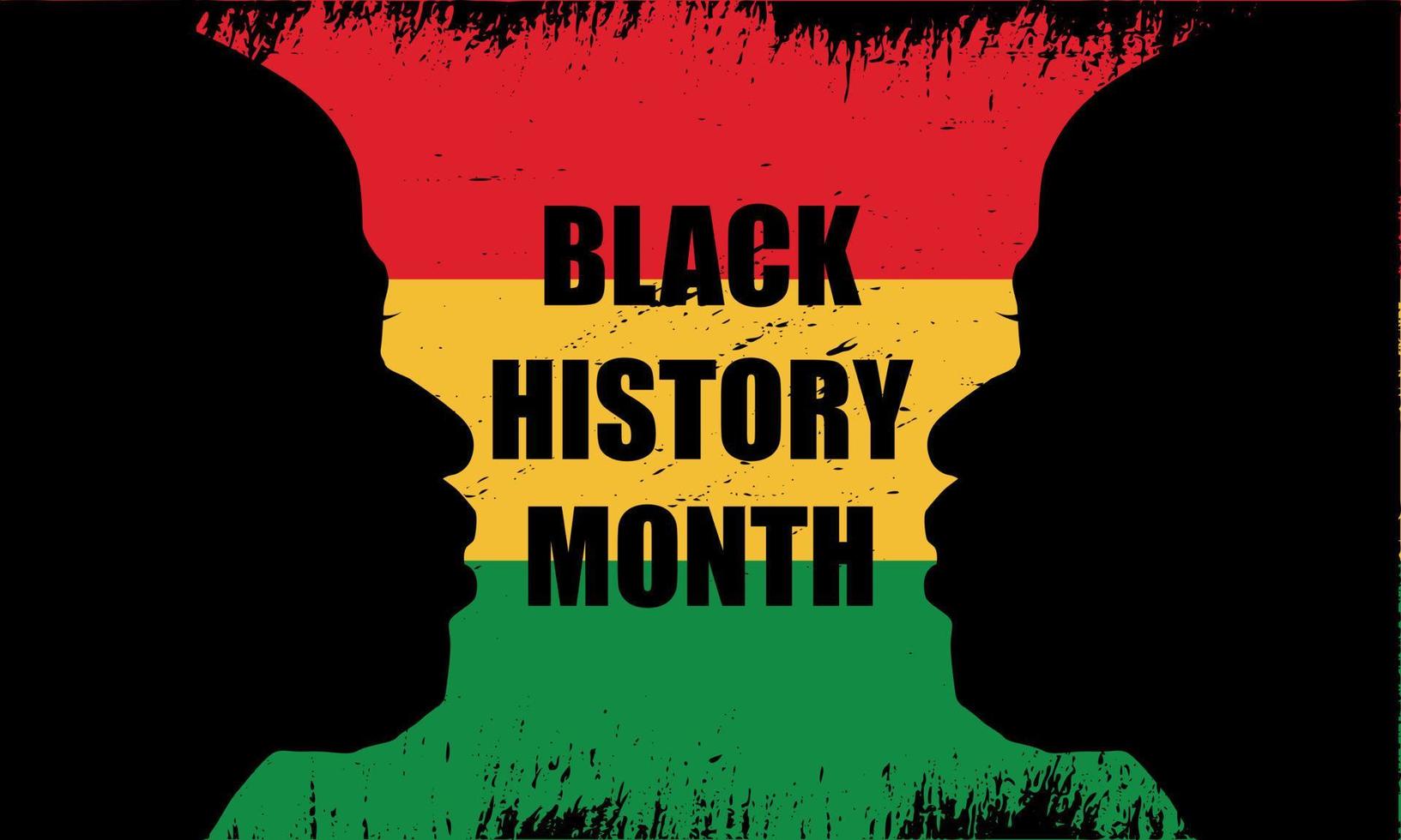 Black history month celebrate. vector illustration design graphic Black history month